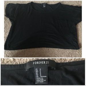 S forever21 crop top